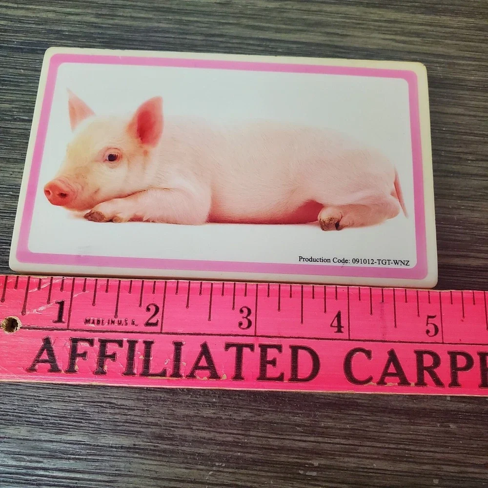 Jumbo Pig Picture Novelty Pencil Eraser Pop by dci 3